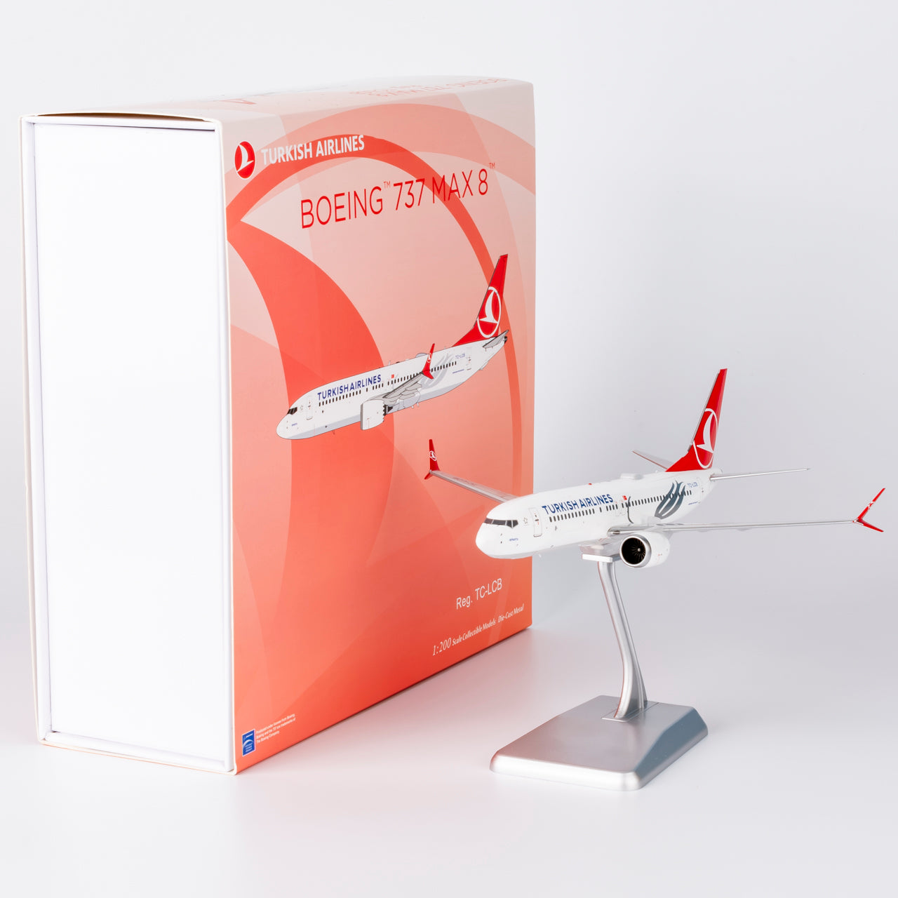 1/200 Turkish Airlines Boeing 737 MAX8 TC-LCB NG92011 - cover